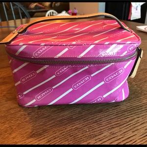 Coach vanity case